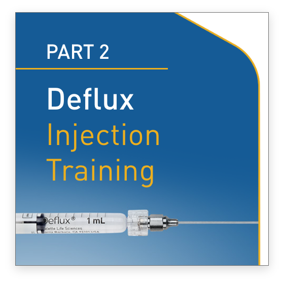 <nobr>Deflux Injection Training Part 2</nobr>